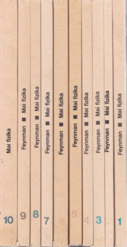 Feynman-Leighton-Sands - Mai fizika 1-10. (teljes sorozat)