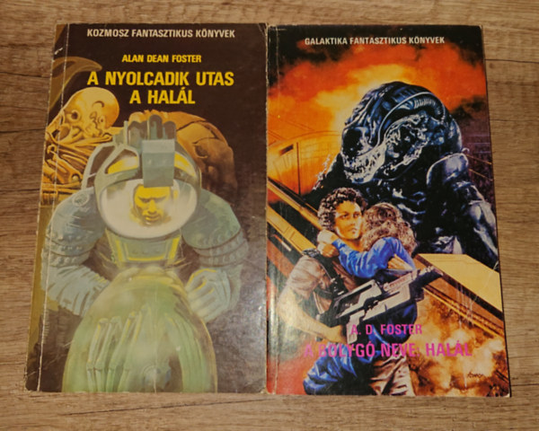 Alan Dean Foster - 2 kultikus regny A. D. Fostertl: A nyolcadik utas a hall, A bolyg neve hall