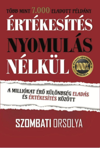 Szombati Orsolya - rtkests nyomuls nlkl