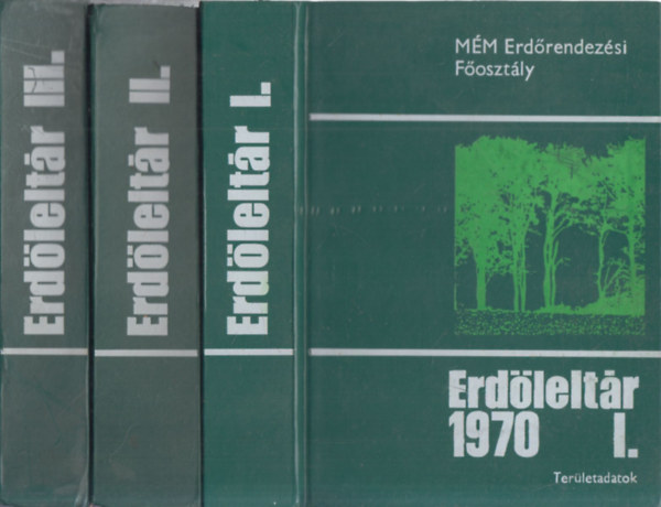 Rakonczay Zolt�n  (szerk.) - Erd�lelt�r 1970 I-III.