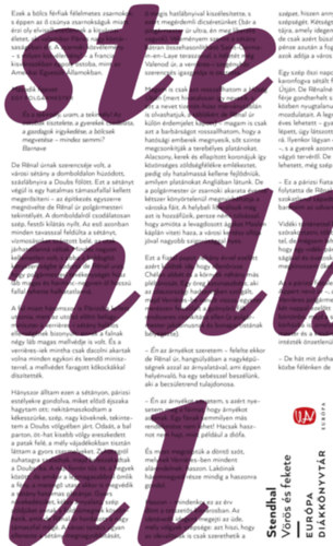 Henribeyle Stendhal - V�r�s �s fekete