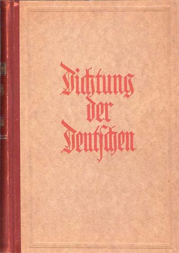 Paul Fechter - Dichtung der Deutschen