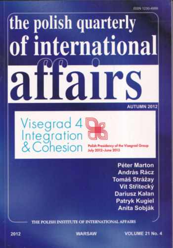 The Polish Quarterly of International Affairs - Visegrad 4 Integration & Cohesion