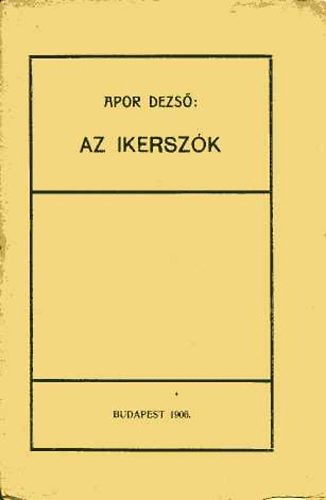Apor Dezső - Az ikerszók