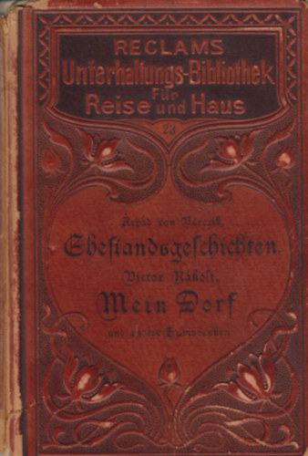 �rp�d von Berczik - Ehestandsgeschichten und andere Humoresken