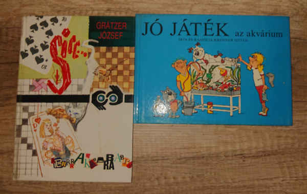 Krenner István Grätzer József - 2 klasszikus foglalkoztató gyerekeknek: Sicc!, Jó játék az akvárium