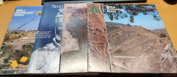 Hershel Shanks - 5 db Biblical Archaeology Review, szórványszám