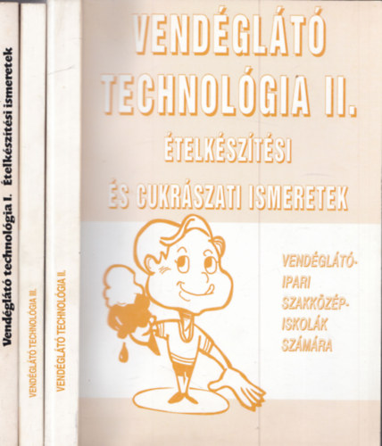 Pet� Gyula - Vend�gl�t� technol�gia I-III. ( 3 k�tet )