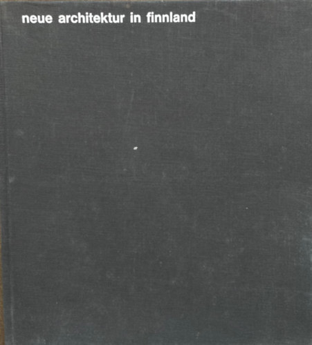 Pekka Suhonen - Neue Architektur in Finnland