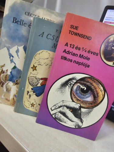 P. L. Travers, Sue Townsend C�cile Aubry - 3db ifj�s�gi k�tet: Belle �s S�bastien+ A csud�latos Mary+ A 13 �s 3/4 �ves Adrian Mole titkos napl�ja