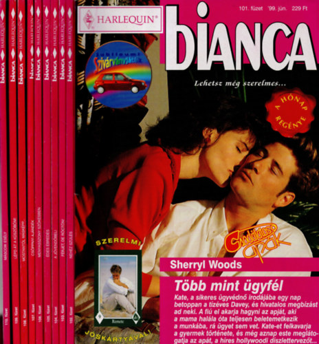 Dr. T�gl�sy Imre  (f�szerkeszt�) - 10 db Bianca magazin: (101.-110. lapsz�mig 1999/06--2000/03, 10 db., lapsz�monk�nt)