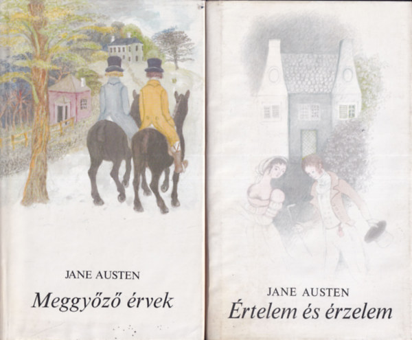 Jane Austen - 2 db. klasszikus regny (Meggyz rvek + rtelem s rzelem)