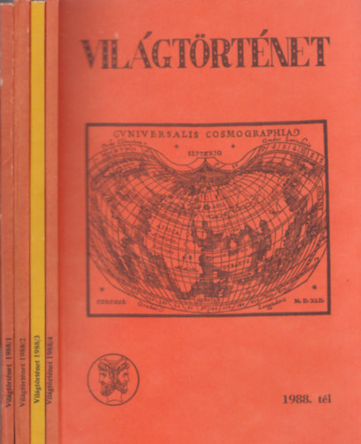 Incze Miklós (szerk.) - Világtörténet 1988/tavasz-tél - teljes évfolyam 4 kötetben