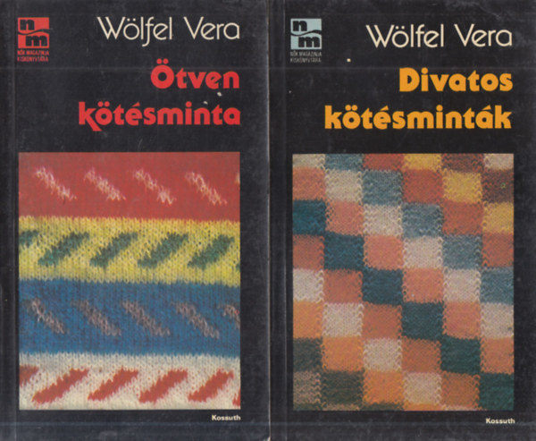 2 db. Nk magazinja kisknyvtra (tven ktsminta + Divatos ktsmintk)