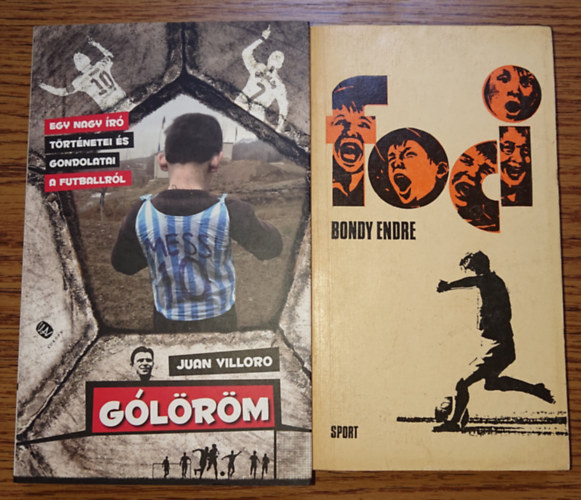 Juan Villoro, Bondy Endre - 2 kknyv a focirl: Glrm + Foci