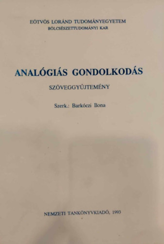 Bark�czi Ilona - Anal�gi�s gondolkod�s sz�veggy�jtem�ny