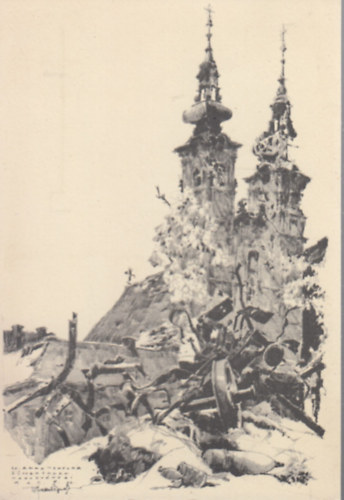 A Szent Anna templom (régi képeslap)