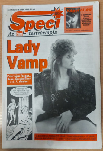 Speci 2. �vfolyam 18. sz�m 1993. 35. h�t