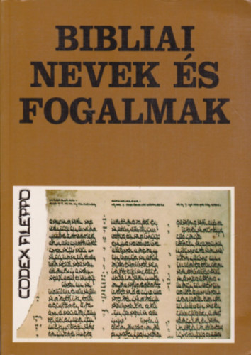 Evang�liumi Kiad� - Bibliai nevek �s fogalmak