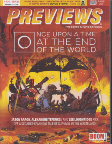 Previews-The Comic Shop's Catalog Sep.2022.