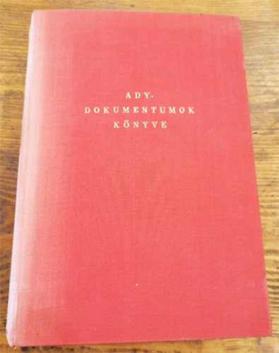 Ady-dokumentumok knyve