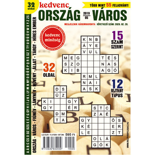 Kedvenc Orszg Vros 2019/5