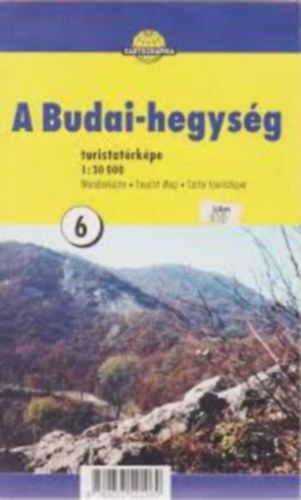 A Budai-hegysg turistatrkpe (1:30 000)