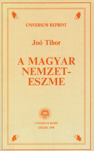 Jo Tibor - A magyar nemzeteszme