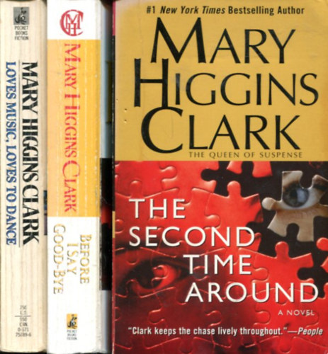 Mary Higgins Clark - 3 db angol nyelvű Mary Higgins Clark kötet