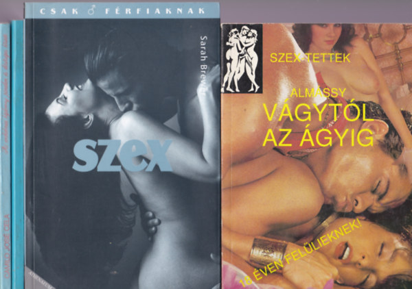 Erotikus k�nyvcsomag 5 db