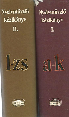 Grtsy Lszl-Kovalovszky Mikls  (szerk.) - Nyelvmvel Kziknyv I-II. (A-K, L-Zs)