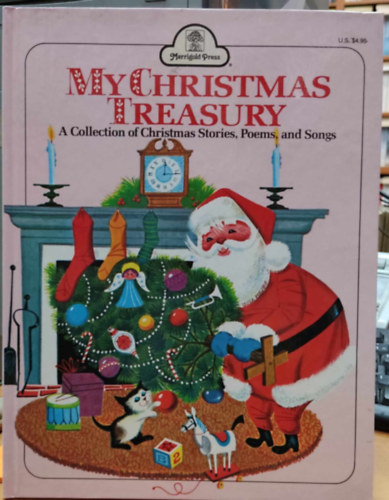 Lowell Hess  (illus.) - My Christmas Treasury: A Collection of Christmas Stories, Poems, and Songs