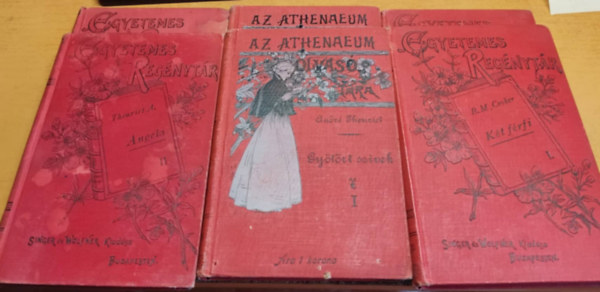 B. M. Croker Andr Theuriet - 3 romantikus regny, 6 ktetben: Angela I-II.; Gytrt szvek I-II.; Kt frfi I-II.