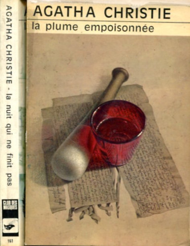 Agatha Christie - 2 db Agath Christie kötet (francia nyelvű)