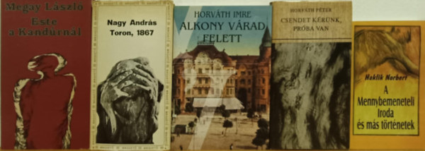 Haklik Norbert, Nagy Andrs, Megay Lszl Horvth Pter - Magyar kortrs knyvcsomag