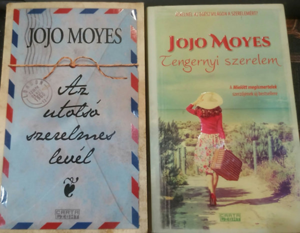 Jojo Moyes - 2 db Jojo Moyes: Az utols� szerelmes lev�l + Tengernyi szerelem