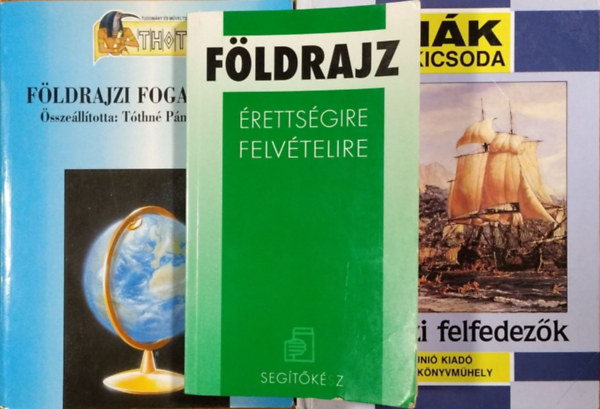 Ludmann Mihly - Tari Endre - Tthn Pnya Marianna - Fldrajz tananyagkiegszt knyvcsomag (3 ktet)
