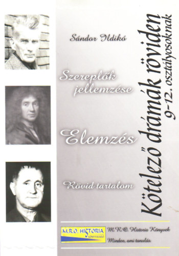 Sándor Ildikó - Kötelező drámák röviden 9-12. osztályosoknak