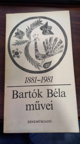 Bartk Bla mvei 1881-1981
