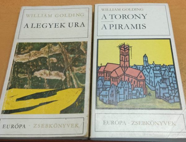 William Golding - 2 db Golding ktet: A legyek ura + A torony/A piramis