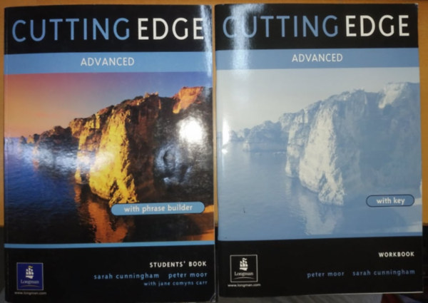 Peter Moor, Jane Comyns Carr Sarah Cunningham - Cutting Edge Advanced: Student's Book: with phrase builder + Workbook: with key (2 k�tet, 1 f�zet)