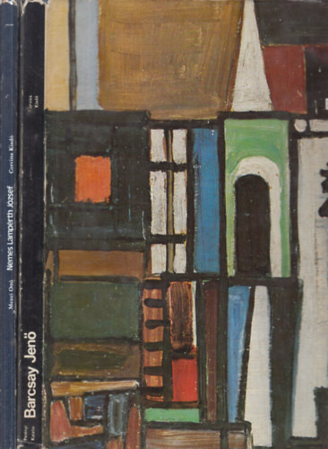 Petényi Katalin, Mezei Ottó - 2 db. művészeti album (Barcsay Jenő + Nemes Lampérth József)