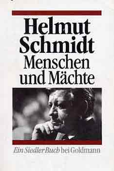 Helmut Schmidt - Menschen und mchte