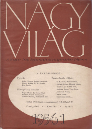 Nagyvil�g 1956/1 (Els� �vfolyam, els� sz�m)
