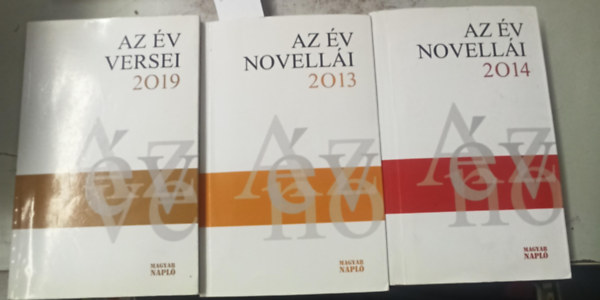 Kontra Ferenc - 3 db az v novelli: Az v novelli 2013 +2014 +2019
