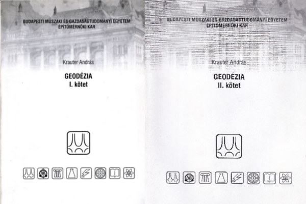 Krauter András - Geodézia I-II.