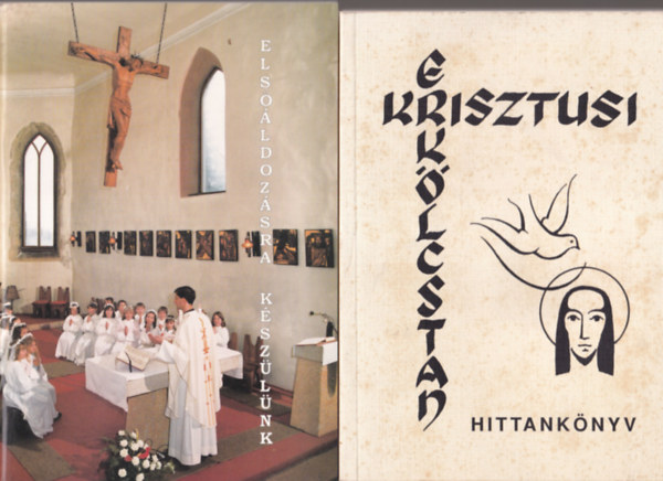 Eamon Tobin, Szegedi L�szl� P�nzes J�nos - 4 db vall�si k�nyv: Krisztusi erk�lcstan - hittank�nyv  + Els��ldoz�sra k�sz�l�nk + Seg�ts neh�z d�nt�seimben + Hittel �lni j�