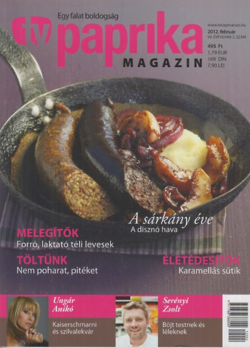 Zsigmond Gbor  (szerk.) - TV Paprika magazin - 2012. februr