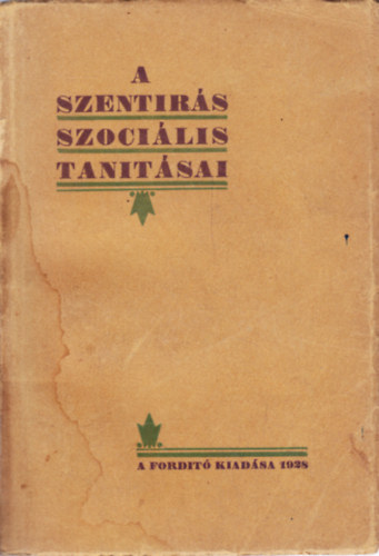 Keeble-Incze-Szab - A szentrs szocilis tantsai