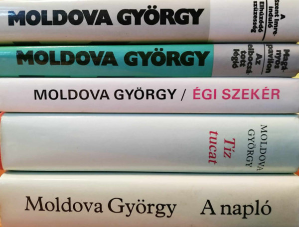 5 db Moldova György könyv